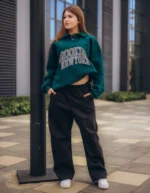 Black Wide Leg Pants - Image 3