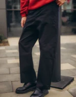 Black Wide Leg Pants - Image 2